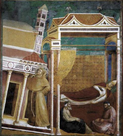 GIOTTO di Bondone Dream of Innocent III